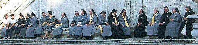 Rome nuns and priests